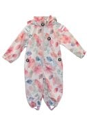 Fleurig meisjes regenpak in pasteltinten Bliss van Ducksday 1