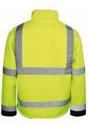 Fluor geel Hi-Vis softshell fluor van Lyngsøe Rainwear  2