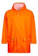 Fluor oranje regenjas van Lyngsøe Rainwear 