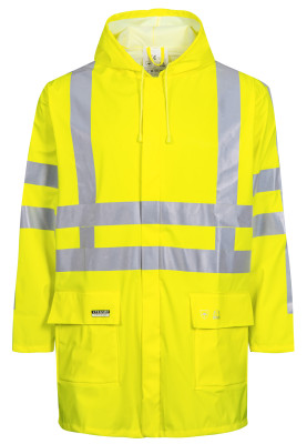 Fluor gele Signaal regenjas van Lyngsøe Rainwear 