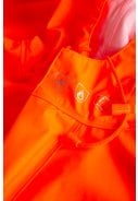 Fluor oranje regenoverall van Lyngsøe Rainwear 3