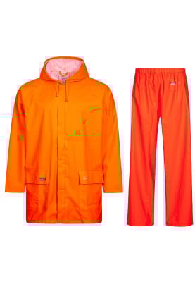 Fluor Oranje regenpak van Lyngsøe Rainwear