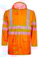 Fluor oranje Signaal regenjas van Lyngsøe Rainwear  1