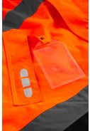 Fluor Oranje/zwart Hi-Vis Craftman Winterjas Lyngsøe Rainwear 3