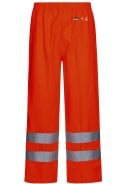 Fluor rood Hi-Vis regenbroek van Lyngsøe Rainwear