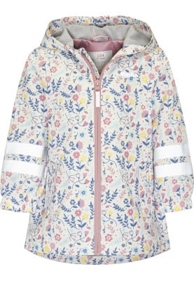 Gebloemde kinder regenjas van Playshoes