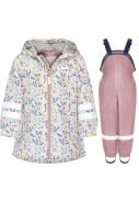 Gebloemde kinder regenpak van Playshoes
