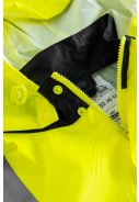 Geel / donkerblauwe Hi-Vis  regenjas van Lyngsøe Rainwear  2