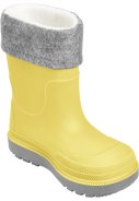 Geel gevoerde kinder regenlaarzen van Playshoes 2