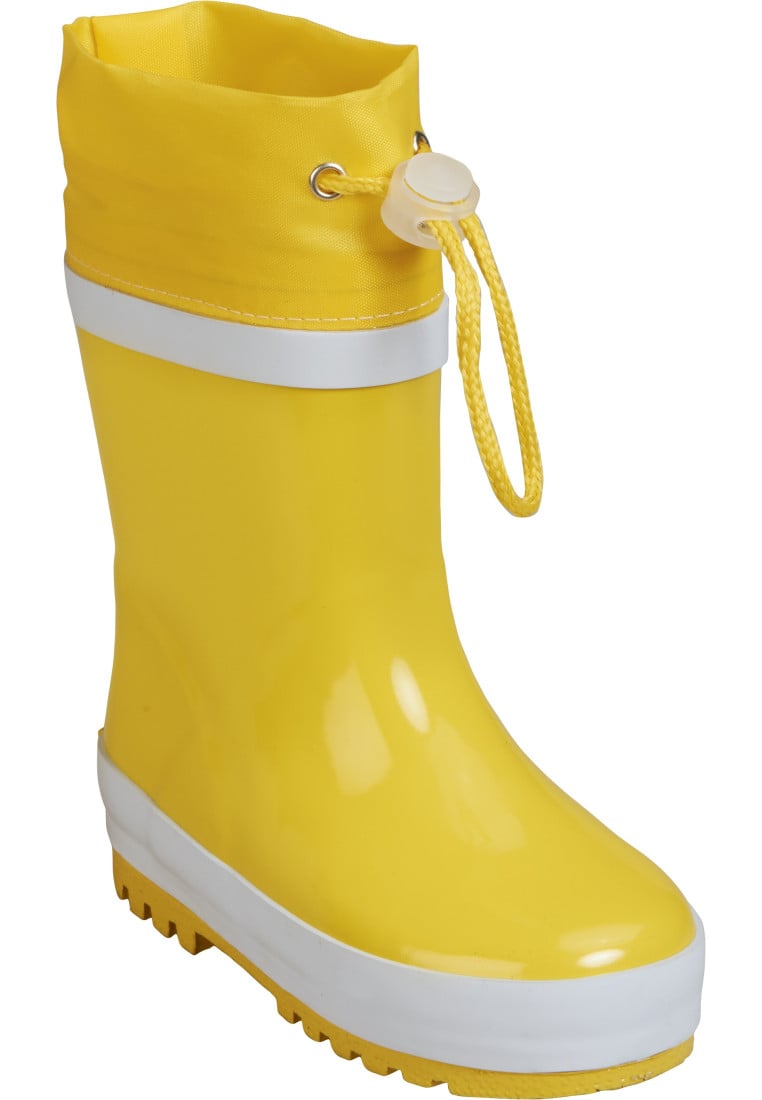 Geel gevoerde regenlaars van Playshoes (Maat 32/33, 30/31, 28/29, 26/27, 24/25, 20/21,