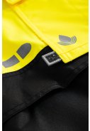 Geel/zwarte Hi-Vis Regenbroek van Lyngsøe Rainwear  3