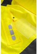 Geel/zwarte Hi-Vis Regenjas van Lyngsøe Rainwear  3