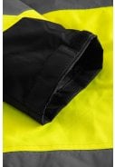 Geel/zwarte Hi-Vis Regenjas van Lyngsøe Rainwear  4