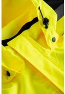 Geel/zwarte Hi-Vis Regenjas van Lyngsøe Rainwear  5