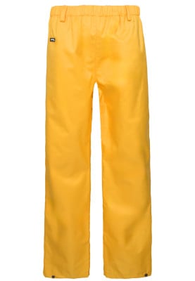 Gele ademende regenbroek van Lyngsøe Rainwear