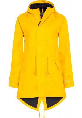 Gele dames regenjas / parka HafenCity® van BMS