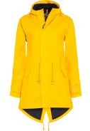 Gele dames regenjas / parka HafenCity® van BMS 1