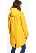 Gele Friese Tidaholm parka met off white teddy voering van Derbe 4