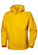 Gele heren regenjas Moss Rain Jacket van Helly Hansen  1