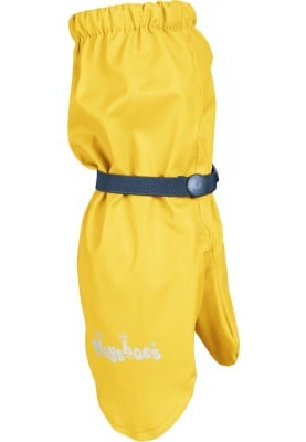 Gele kinder regenhandschoen van Playshoes