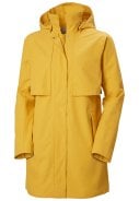 Gele middellange dames regenjas Lilja van Helly Hansen 