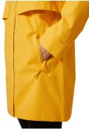 Gele middellange dames regenjas Lilja van Helly Hansen  3