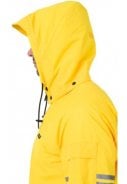 Gele unisex regenpak met zwarte broek Original regenpak Essential van Agu 6