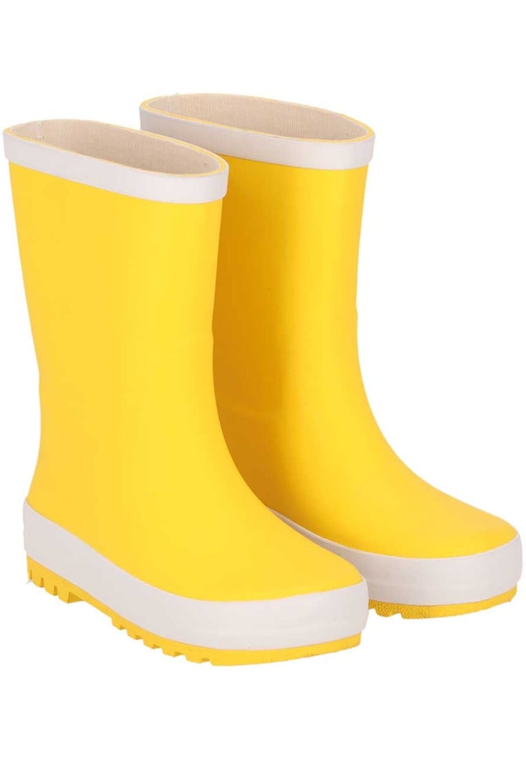 Gele rubber regenlaarzen van XQ Footwear