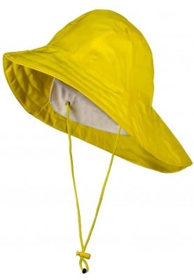 Gele zuidwester / van BMS (Maat L, S, XS, XL) Regenhoedjes