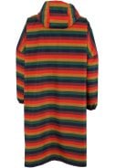 Gestreepte regenponcho Danedream Drops poncho van Danefae 4