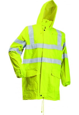 Goedkoop Regenjas - Neon Geel