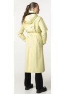Golden Mist Urban outdoor lange damesregenjas / trenchcoat van Agu 2