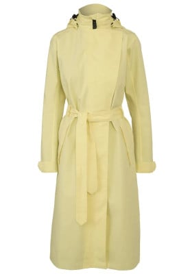 Golden Mist Urban outdoor lange damesregenjas / trenchcoat van Agu
