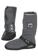 Grijs met reflectie hoge regenoverschoenen (Shoe Cover) van Perletti 