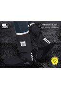 Grijs met reflectie hoge regenoverschoenen (Shoe Cover) van Perletti  2