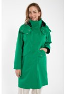 Groen regenjas Danewest Wind Rain Parka van Danefae  5