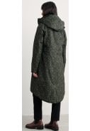 Groen/ Zwarte dames regenjas Janelle Coat van Seasalt 4