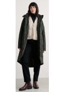 Groen/ Zwarte dames regenjas Janelle Coat van Seasalt 5