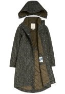 Groen/ Zwarte dames regenjas Janelle Coat van Seasalt 6