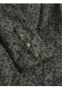 Groen/ Zwarte dames regenjas Janelle Coat van Seasalt 7