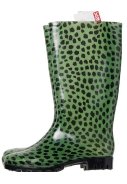 Groen / zwarte dames regenlaars van XQ Footwear 4