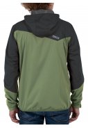 Groene 4-way stretch heren regenjas Liam van Pro-X Elements 4