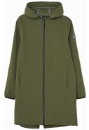 Groene (Avocado) softshell dames regenjas Sema van Tantä 1