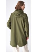 Groene (Avocado) softshell dames regenjas Sema van Tantä 6