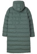 Groene (Balsam Green) puffer lange regenjas Glaze van Tantä 2
