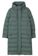 Groene (Balsam Green) puffer lange regenjas Glaze van Tantä