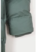 Groene (Balsam Green) puffer lange regenjas Glaze van Tantä 3