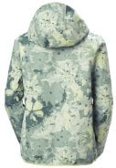  Groene dames regenjas Core Graphic van Helly Hansen 2