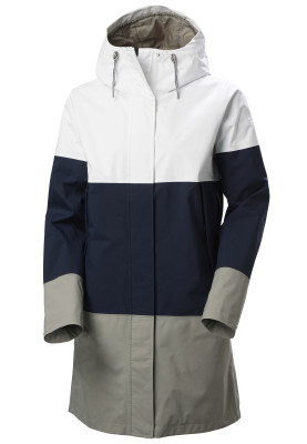  Wit / Navy / Khaki dames regenjas Koster van Helly Hansen