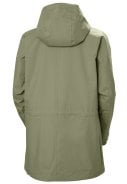 Groene dames regenjas Escape Utility Raincoat van Helly Hansen 4